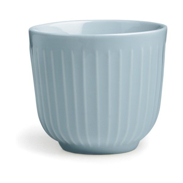 Světle modrý porcelánový hrnek Kähler Design Hammershoi, 200 ml
