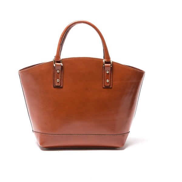 Kožená kabelka Sofia Cardoni 3016 Cognac-image-3