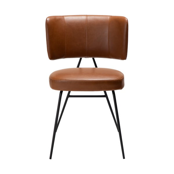 Sedia da pranzo marrone cognac Roost - DAN-FORM Denmark-image-1