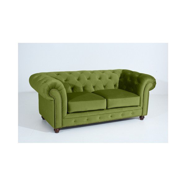 Divano verde Orleans Velvet, 196 cm - Max Winzer-image-3