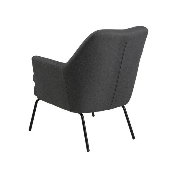 Poltrona grigio scuro Chisa - Actona-image-2