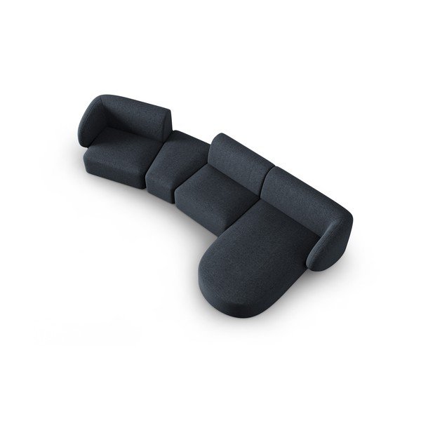 Divano angolare blu scuro, angolo destro Shane - Micadoni Home-image-2