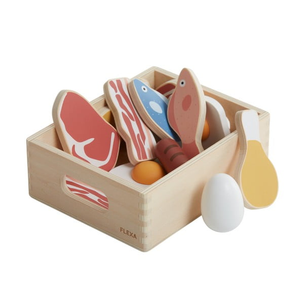 Set da gioco per bambini Play Fish & Meat - Flexa