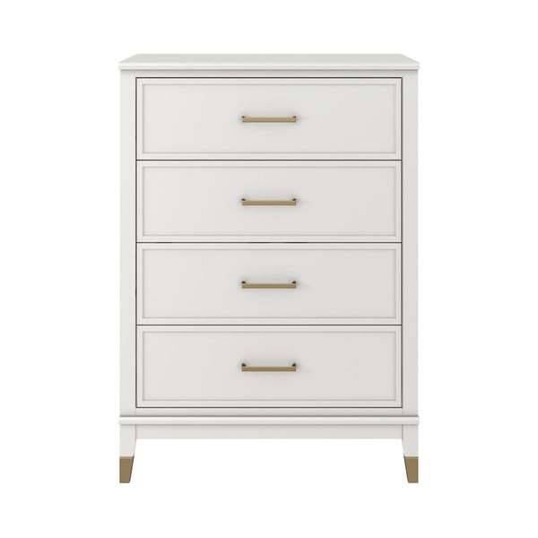 Cassettiera bianca , 75 x 106 cm Westerleigh - CosmoLiving by Cosmopolitan-image-4