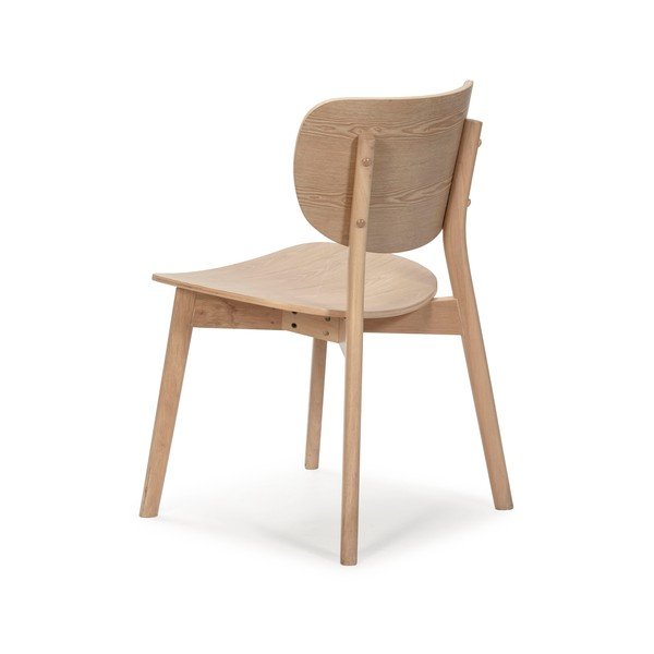 Sedia da pranzo in legno naturale Azara - Marckeric-image-3