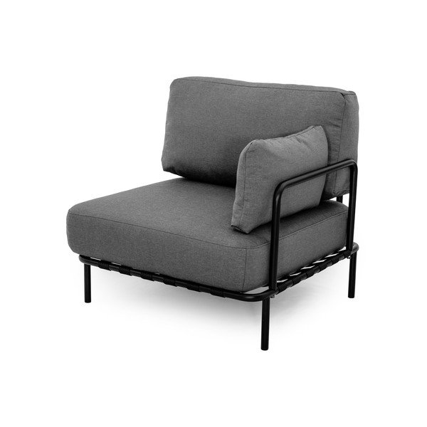 Modulo divano da giardino variabile grigio scuro Salve - Sit Sit-image-2