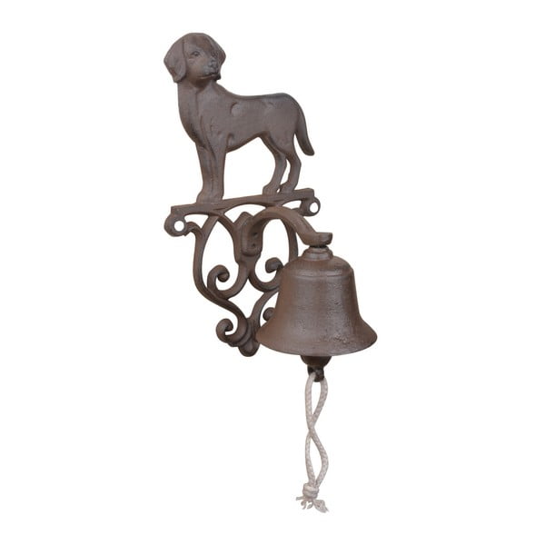 Campana da parete in ghisa con motivo di cani - Esschert Design-image-2