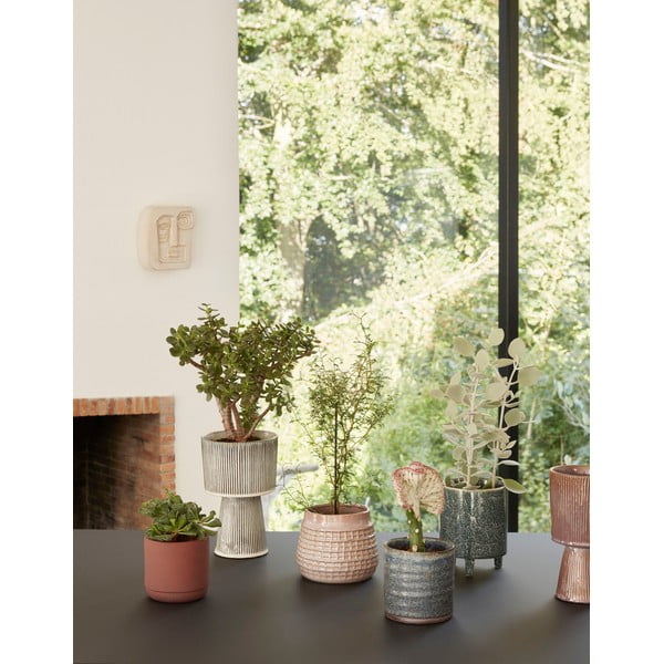 Coprivaso in ceramica in set da 2 pezzi ø 15 cm Pot - Hübsch-image-2