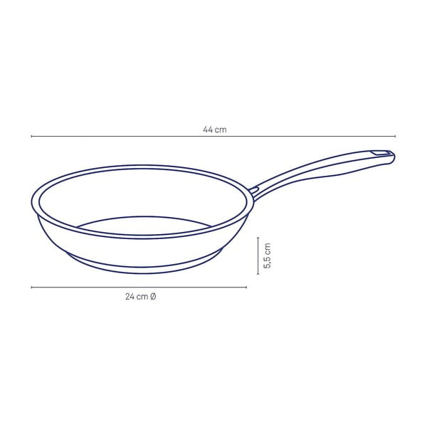 Padella in acciaio inox, ø 24 cm Flavoria - Kela-image-3