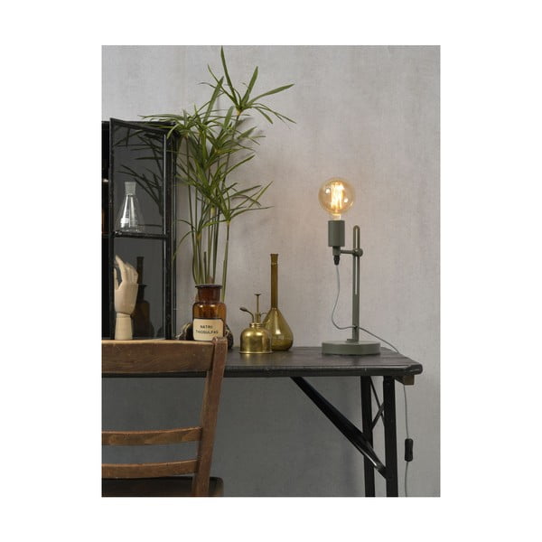 Lampada da tavolo grigia (altezza 40 cm) Seattle - it's about RoMi-image-1