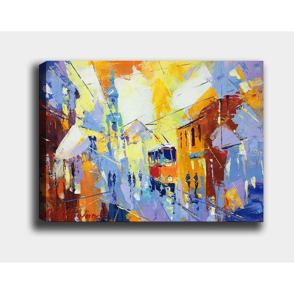 Dipinto 100x70 cm Town - Wallity-image-2