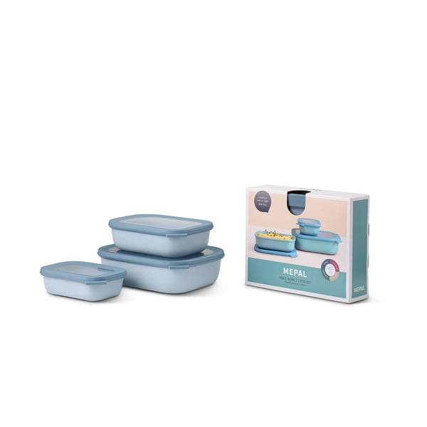 Scatole per alimenti in set da 3 Cirqula - Mepal-image-2