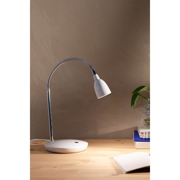 Lampada da tavolo bianca (altezza totale 41,5 cm) Tulip – Markslöjd-image-1