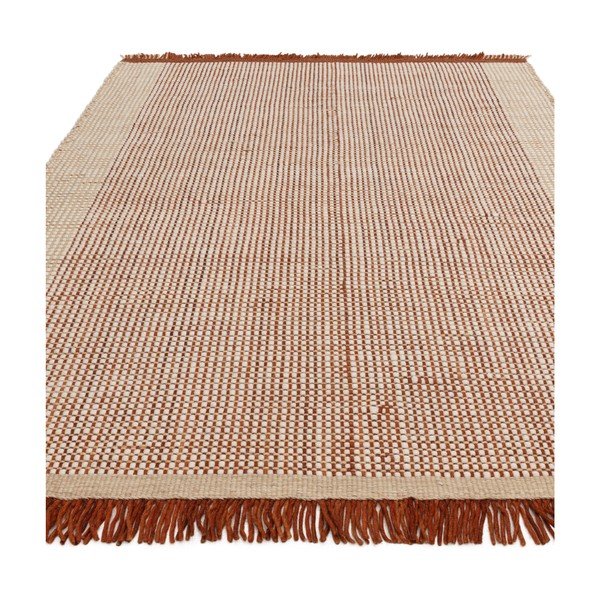 Tappeto in lana marrone tessuto a mano 160x230 cm Avalon - Asiatic Carpets-image-3