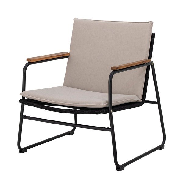 Sedia da giardino beige Hampton - Bloomingville-image-3