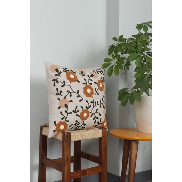 Cuscino decorativo in lino 43x43 cm Fulya – Mioli Decor-image-2