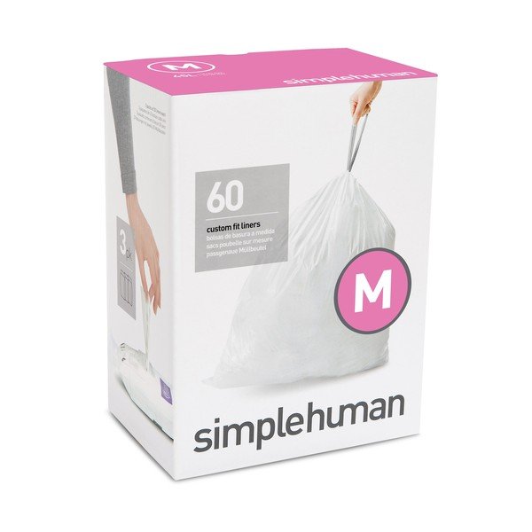 Sacchi per rifiuti 60 pezzi 45 l M - simplehuman