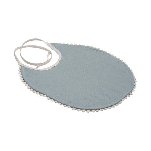 Bavaglino in mussola grigio London - Kindsgut-image-2