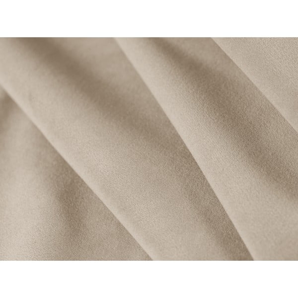 Bracciolo in velluto beige per divano componibile Rome Velvet - Cosmopolitan Design-image-1