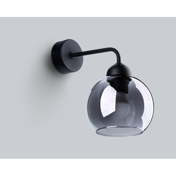 Lampada da parete nera ø 15 cm Grande – Sollux-image-3