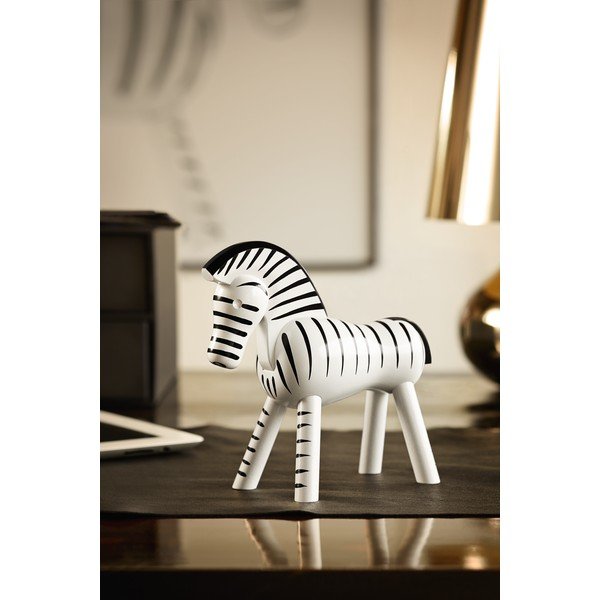 Statua in legno Zebra - Kay Bojesen Denmark-image-2