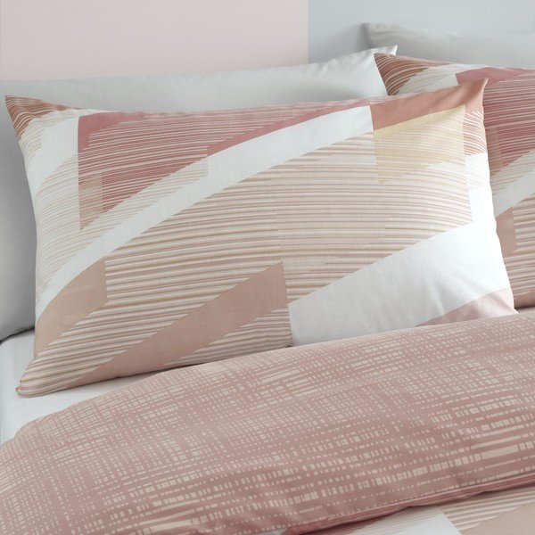 Biancheria da letto rosa , 135 x 200 cm Harley Geo - Catherine Lansfield-image-2