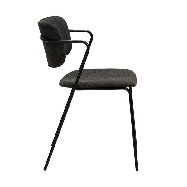 Sedia da pranzo nera Zed - DAN-FORM Denmark-image-2