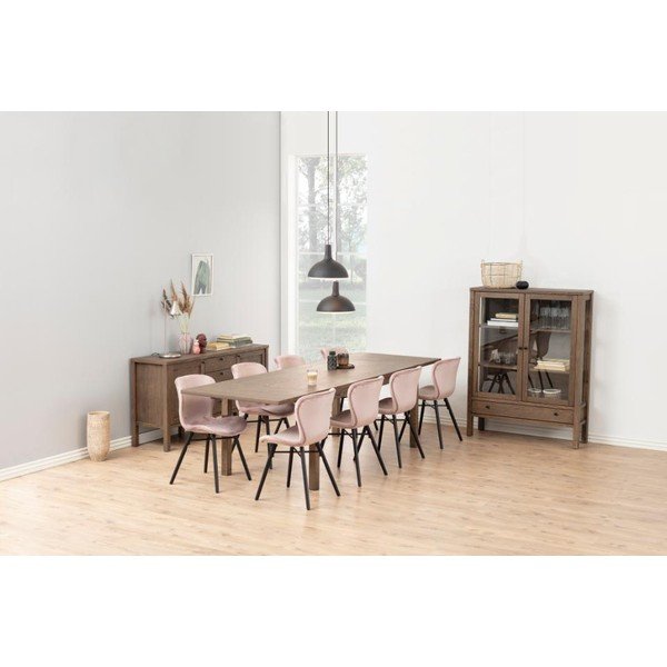 Sedia da pranzo rosa cipria Batilda - Actona-image-1