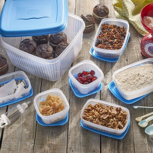 Contenitore per alimenti con coperchio Seal Tight Rectangular Foodsaver, 3 l Premium Range - Addis-image-1