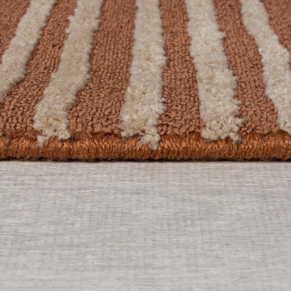 Tappeto color terracotta 160x230 cm Kylo – Flair Rugs-image-4