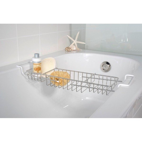 Vassoio da vasca regolabile in metallo 58 - 92 cm – Wenko-image-1