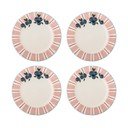 Set di piatti da dolce rosa/color crema in gres 4 pz ø 20,5 cm Carry – Bloomingville