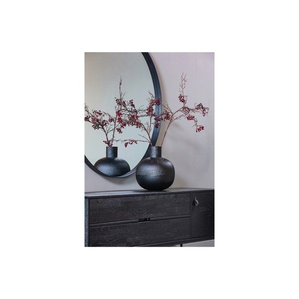 Vaso in metallo con decoro nero Pixie - WOOOD-image-2