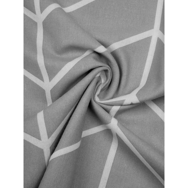 Lenzuola di flanella grigia per letto matrimoniale, 200 x 200 cm Yule - Westwing Collection-image-4