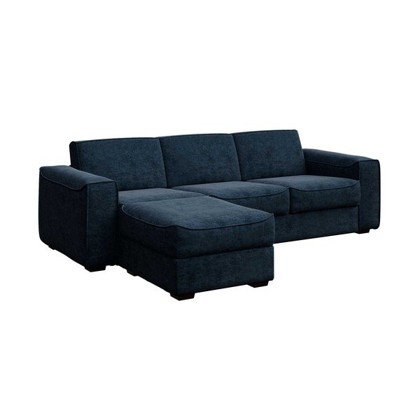 Divano letto Mesonica blu scuro, angolo sinistro, 308 cm Munro - MESONICA-image-2