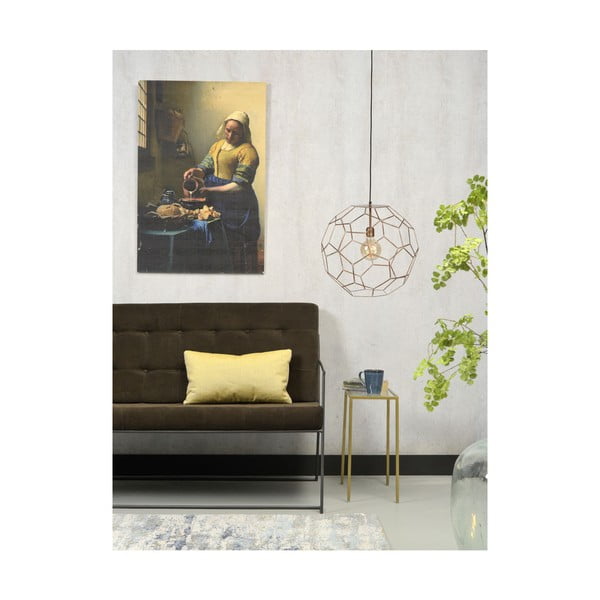 Lampada a sospensione marrone con paralume in metallo ø 34 cm Marrakesh - it's about RoMi-image-3