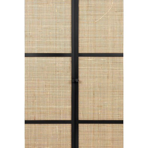 Mobile in rattan nero 70x145 cm Guuji - White Label-image-4