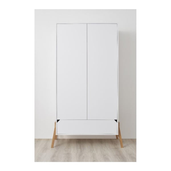 Armadio bianco a due ante Lotta - BELLAMY-image-3