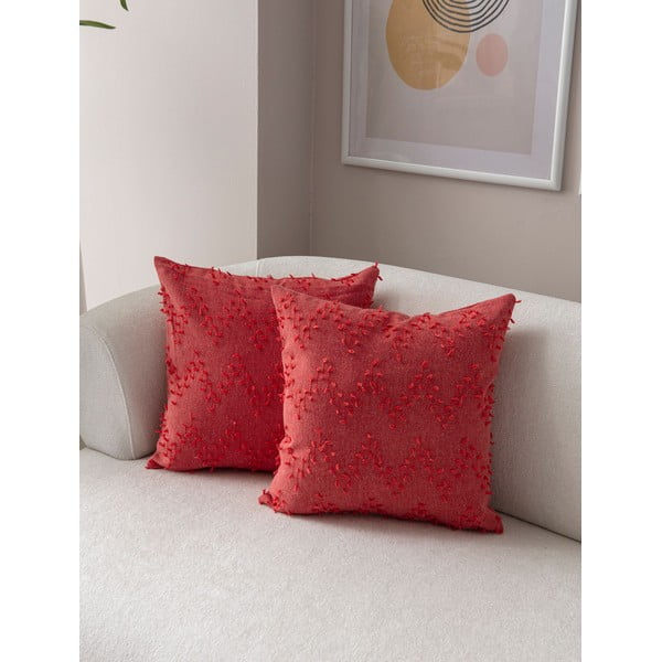 Federe decorative in set 2 pz 43x43 cm Tuffet – Mioli Decor-image-1
