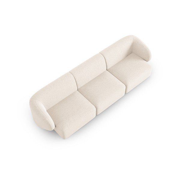 Divano beige 259 cm Shane - Micadoni Home-image-4