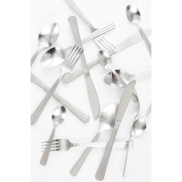 Posate argentate in acciaio inox 16 pz per 4 persone Kaiya – Jotex-image-4