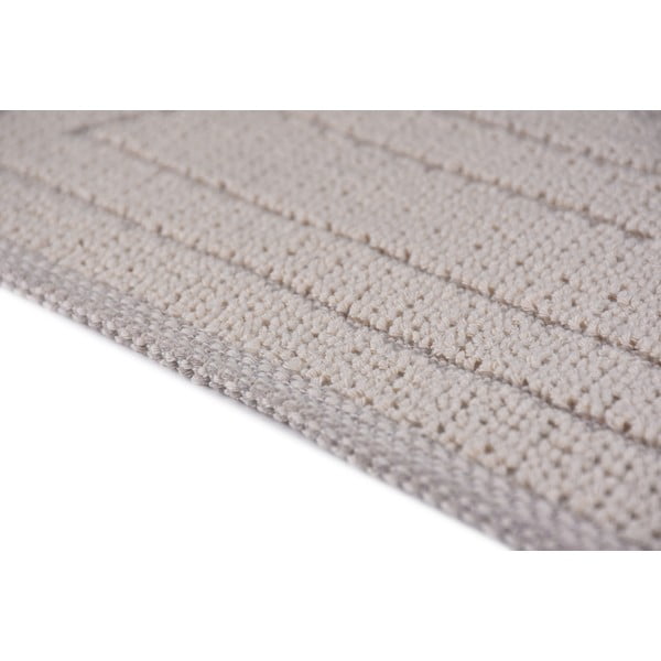Passatoia per scale color crema in cotone set da 16 pz 25x65 cm Tablo Krem - Vitaus-image-3