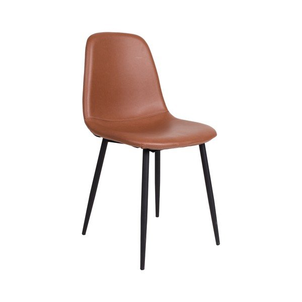 Set di 2 sedie marroni con gambe nere Stoccolma - House Nordic