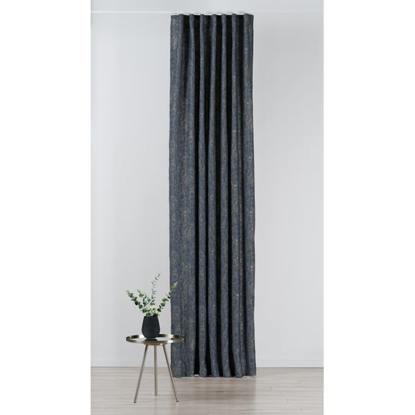 Tenda blu scuro-grigio 135x280 cm Wayland - Mendola Fabrics-image-1