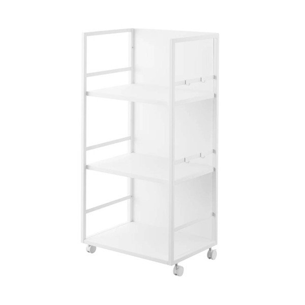 Carrello portaoggetti bianco in metallo 42x84,5x32 cm Tower – YAMAZAKI