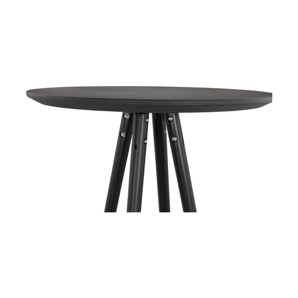 Tavolo da bar nero, altezza 110 cm Deboo - Kokoon-image-3