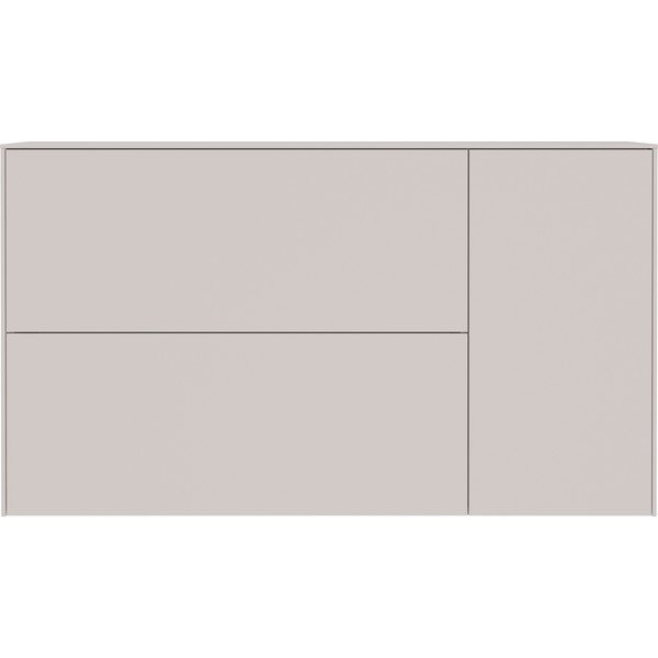 Scarpiera color crema da parete 137x78x41 cm – Germania-image-3