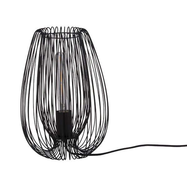 Lampada da tavolo nera Lucid - Leitmotiv-image-1