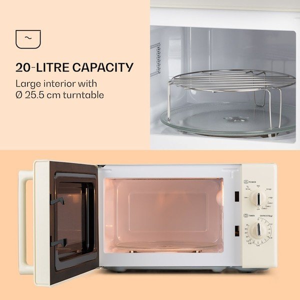 Forno a microonde beige Caroline - Klarstein-image-3