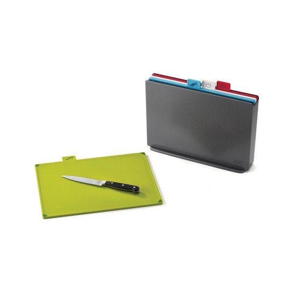 Set di supporti grigio scuro con 4 tavole , 34,6 x 27,3 cm Index - Joseph Joseph-image-2